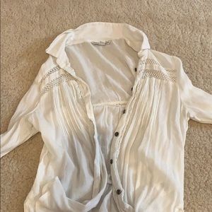American eagle light button up